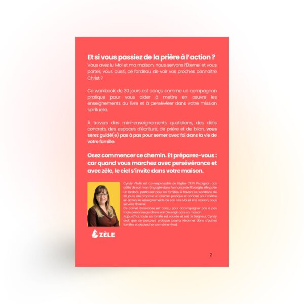 Pack Duo - Moi et ma maison nous servons l’Éternel + Workbook 30 jours – Image 3